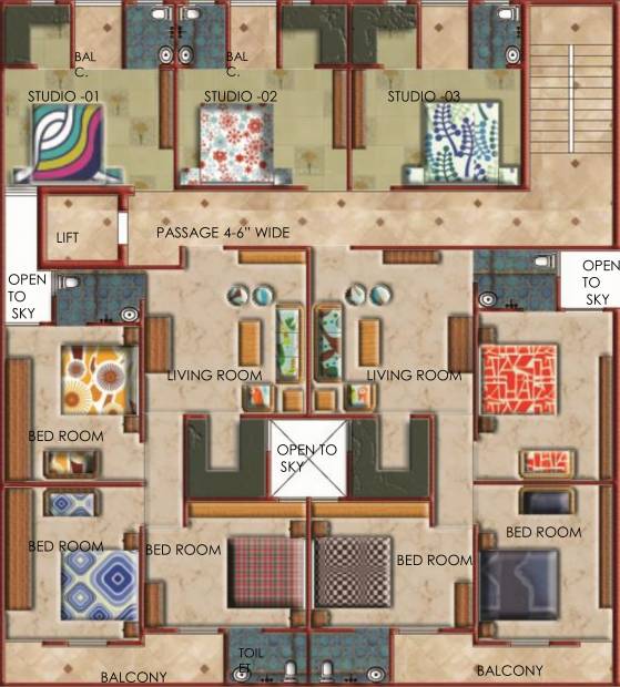 Images for Cluster Plan of Zenext Zenext Heights