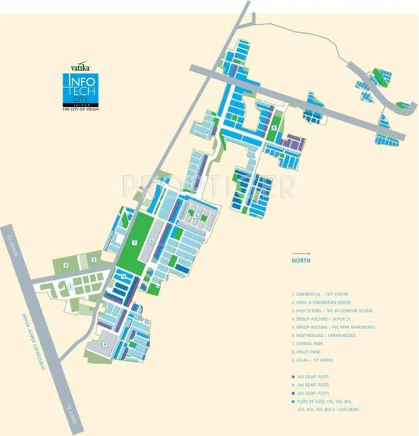  infotech-city-plots Images for Location Plan of Vatika Infotech City Plots