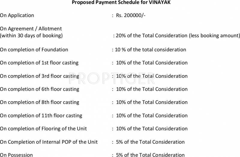 Images for Payment Plan of Vinayak Bellezza