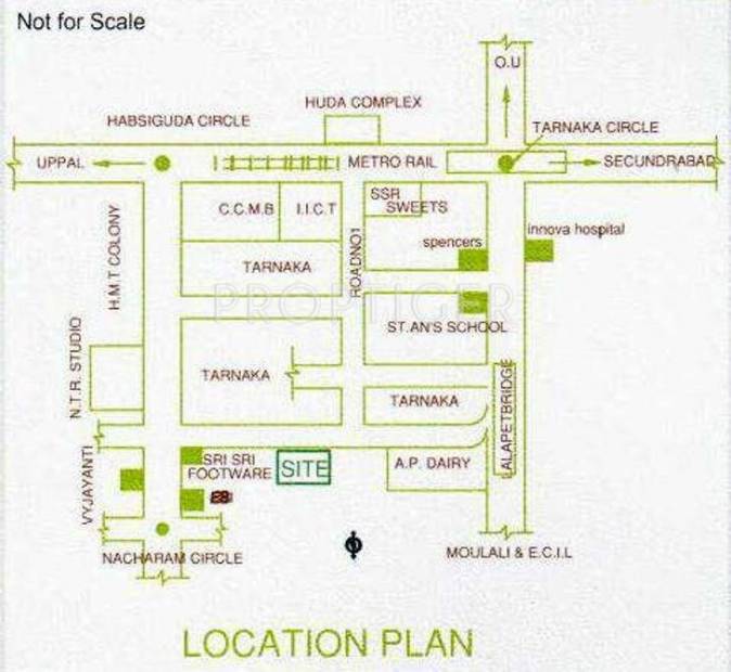 Images for Location Plan of Go Green Go Green Residency