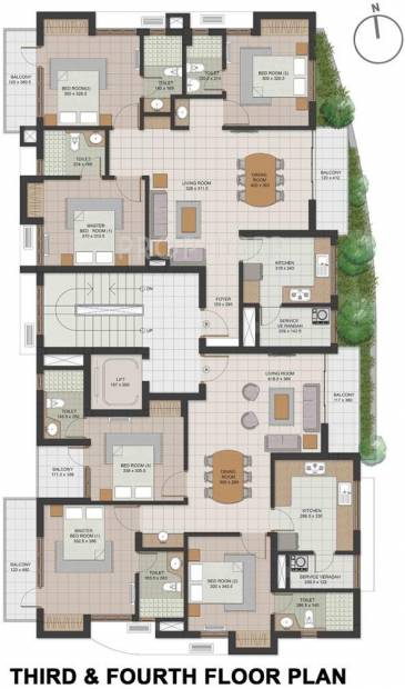 Images for Cluster Plan of Sreerosh Renaissance