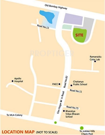  hill-top Images for Location Plan of Sri Aditya Hill Top