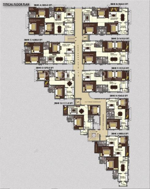 Images for Cluster Plan of Silpa Cyber View