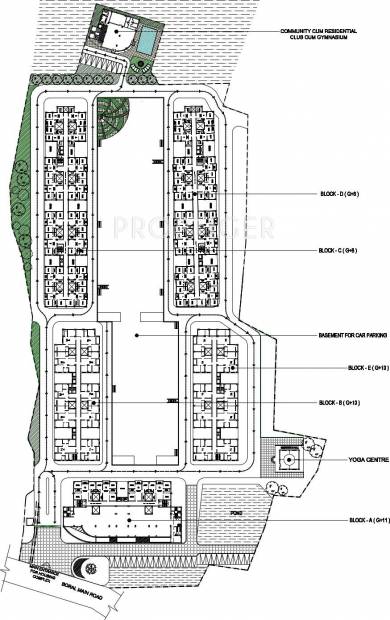 Images for Layout Plan of Omnitech Lake View