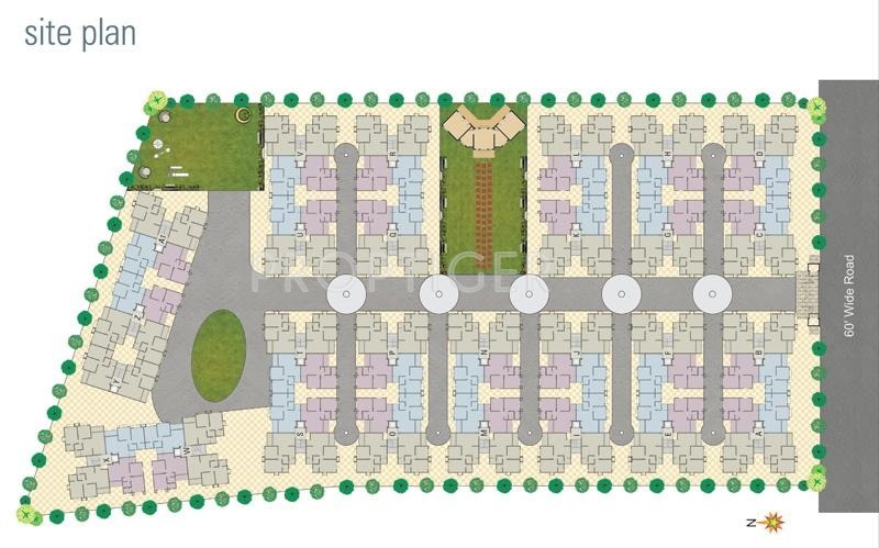 Dharmadev Infrastracture Swaminarayan Park  1 Site Plan