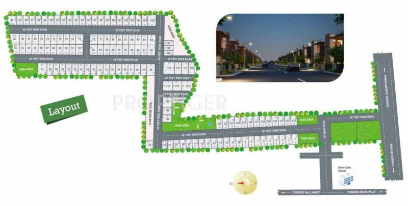  pranav-valley Images for Layout Plan of Praneeth Pranav Valley
