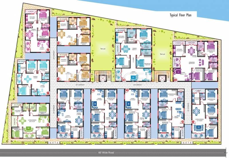 Images for Cluster Plan of Amulya Constructions Durga Vihar
