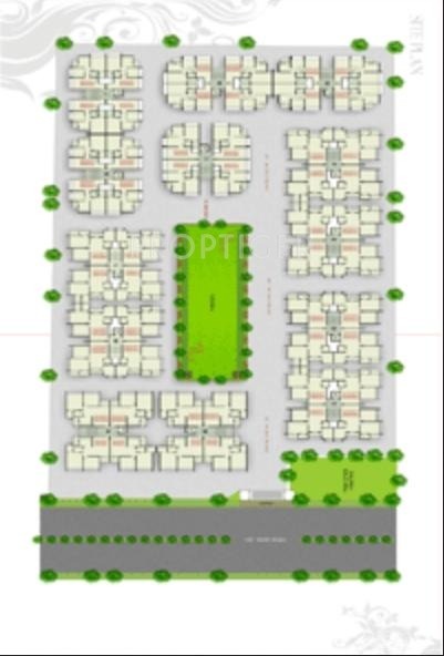 Sahjanand Buildcon Dev Krupa II Site Plan