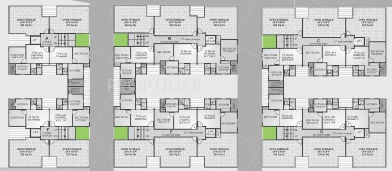 Images for Cluster Plan of Dharmadev Swaminarayan Park 6 Narol