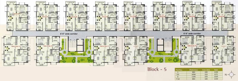 Images for Cluster Plan of Theme Fort View