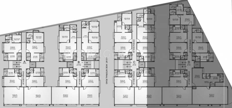  swaminarayan-park-8 Block B Cluster Plan