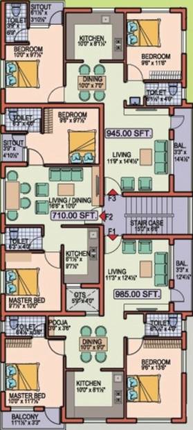 Images for Cluster Plan of Queens Abhinaya