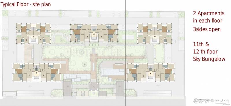 Images for Site Plan of Deep Group Indraprasth 8 Frangipani