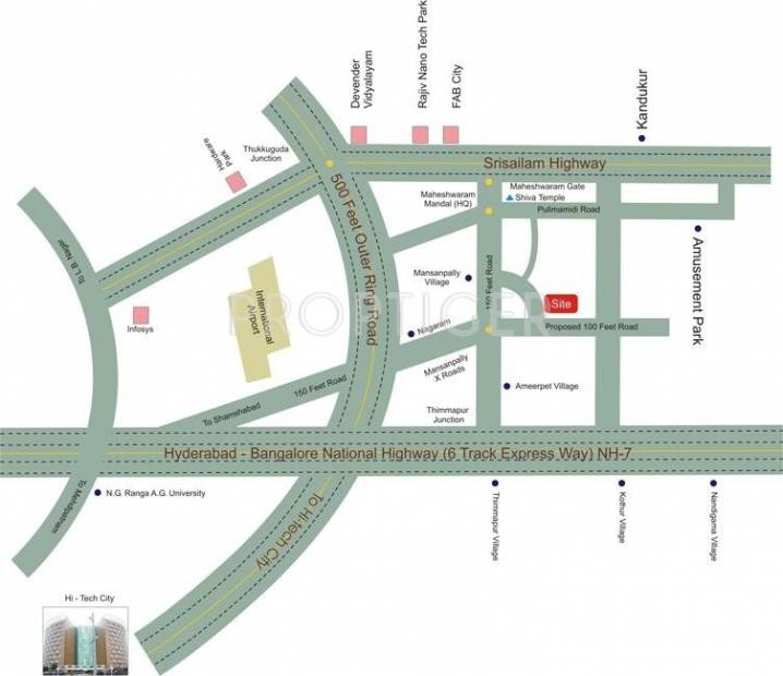Images for Location Plan of RGP Radha Krishna Enclave