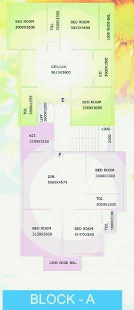 Images for Cluster Plan of SD Hridoynath Apartment