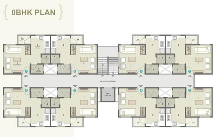 Images for Cluster Plan of Raison Infracon Naiya Apartment
