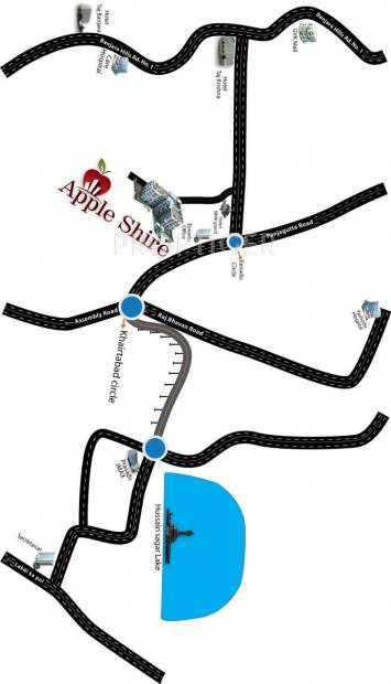Images for Location Plan of EAPL Shri Tirumala Prestige