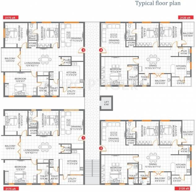 Images for Cluster Plan of Anuhar A Square