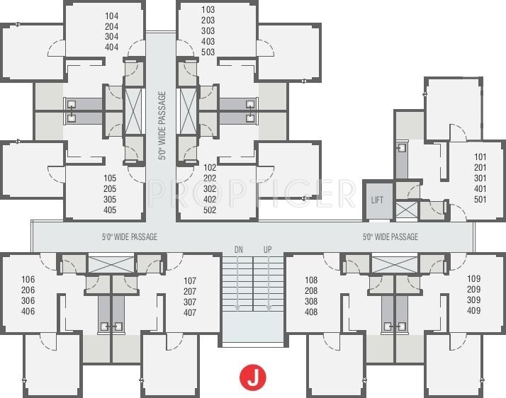 Images for Cluster Plan of DBS Umang Narol 3 To 8