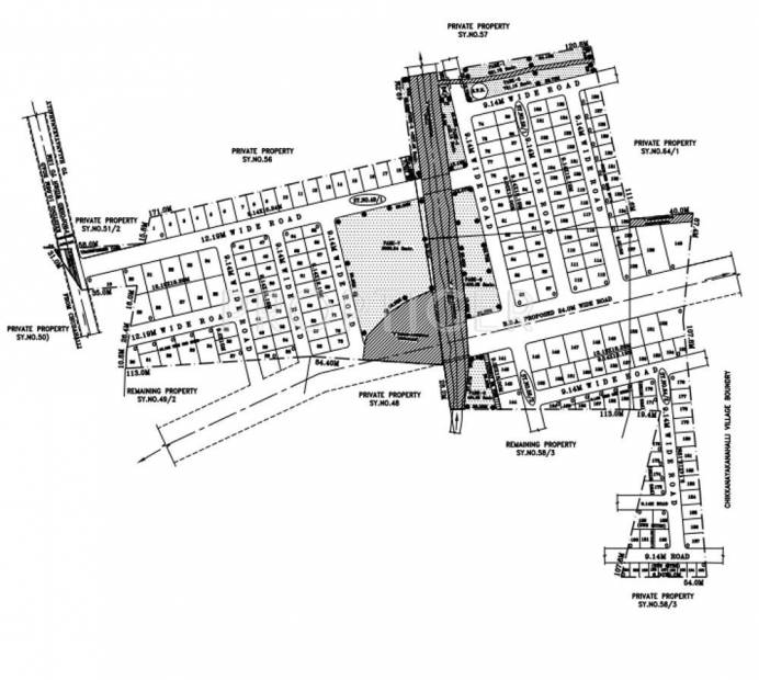 Images for Site Plan of Nimritha Infrastructure Green County