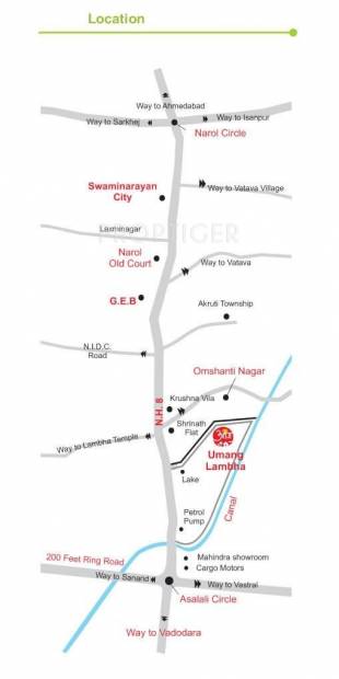 Images for Location Plan of DBS Affordable Home Umang Lambha