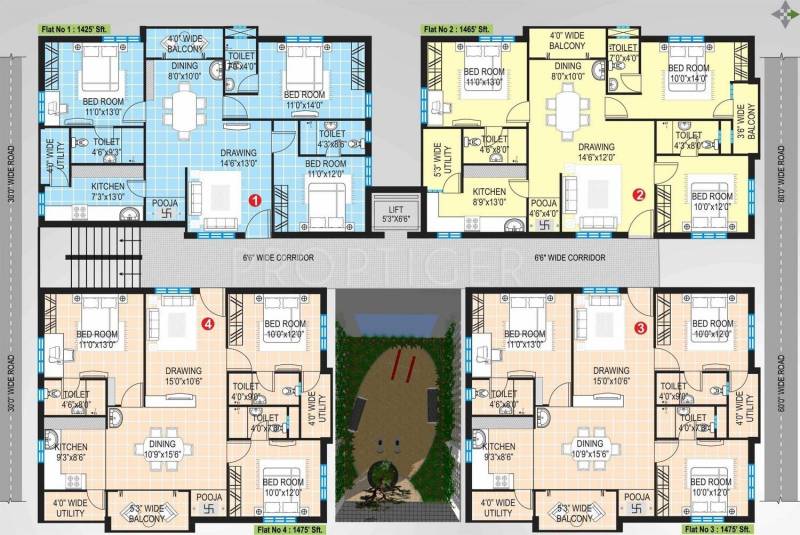 Images for Cluster Plan of Purnima Neem
