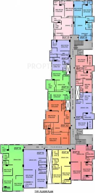 Images for Cluster Plan of Ascon Shree Tower VII