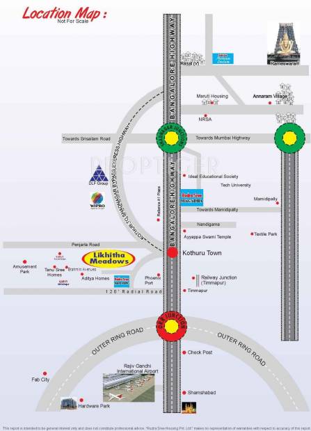 Images for Location Plan of Rudra Likhita Meadows