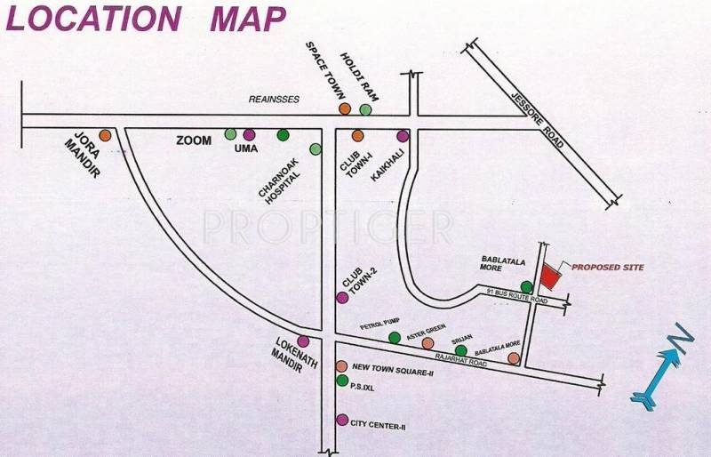 Images for Location Plan of SD Rittika Apartment