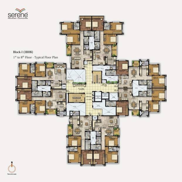 Images for Cluster Plan of Ozone Group Serene Urbana