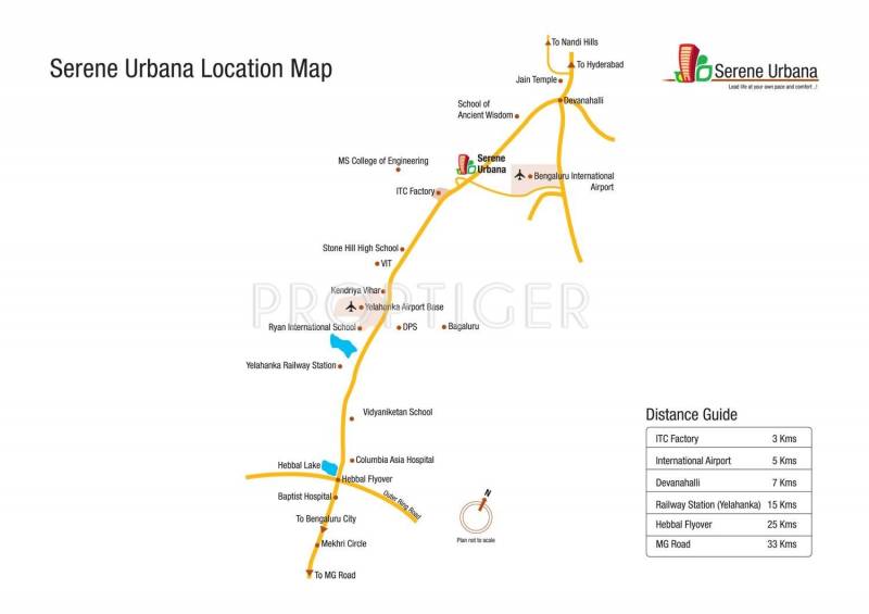 Images for Location Plan of Ozone Group Serene Urbana