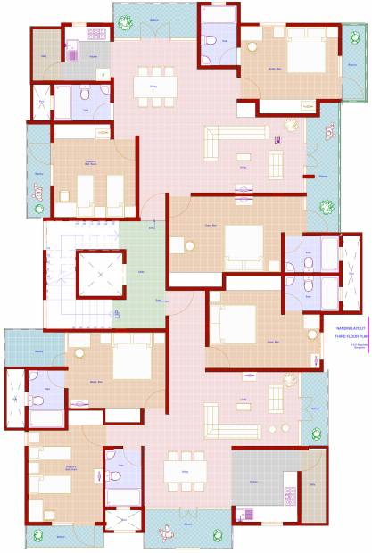 Images for Cluster Plan of Subiksha Construction Woods