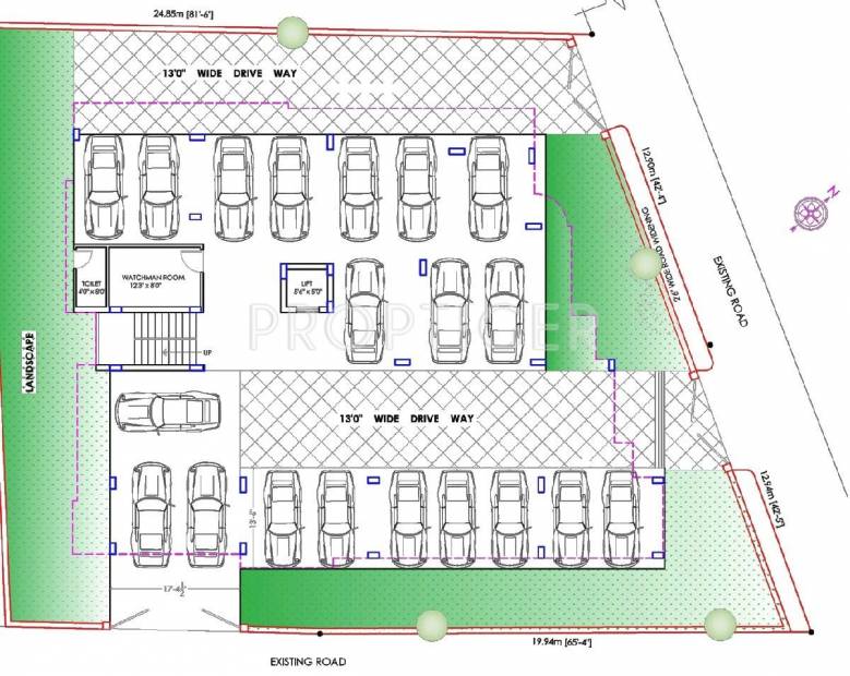 Images for Layout Plan of Concrete Apple Blossom