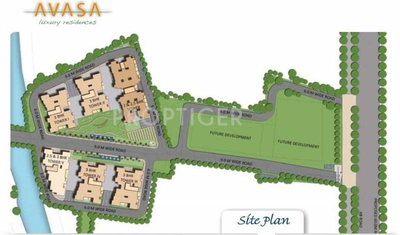  avasa Images for Site Plan of Shristi Avasa