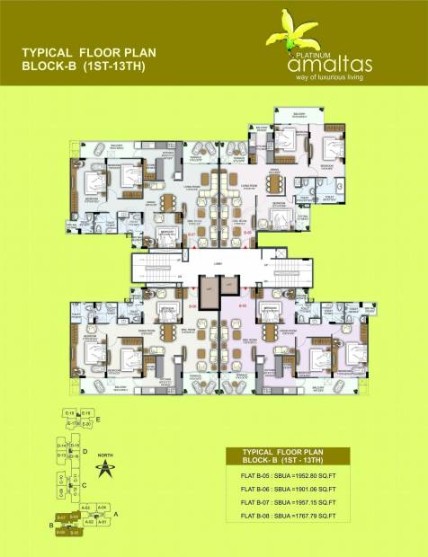 Images for Cluster Plan of Platinum Amaltas