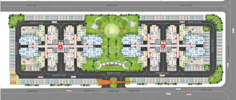  aanchal Images for Layout Plan of Manglam Aanchal