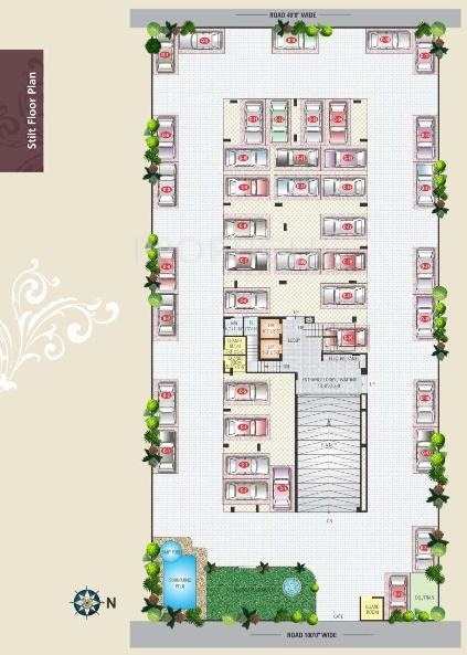 Images for Cluster Plan of Aradhana Bhavyaa Heights