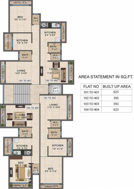 Images for Cluster Plan of Pinnacle Sai Siddhi