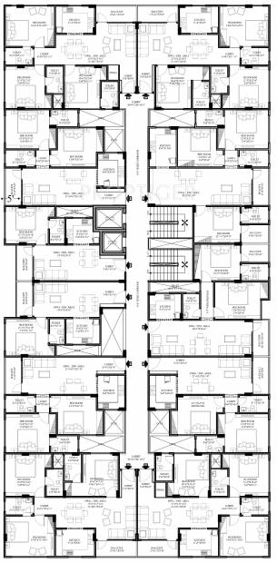  udb-ecoscape Block A Cluster Plan