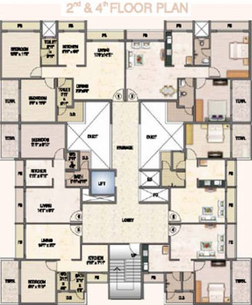 Images for Cluster Plan of 4th Apple Emerald