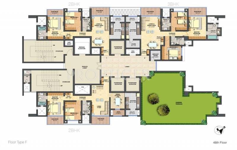  primero Images for Cluster Plan of Lodha Primero