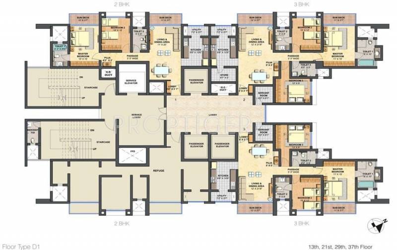  primero Images for Cluster Plan of Lodha Primero