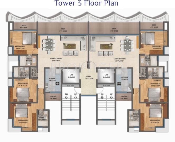  galaxy-tower-i-to-iii Tower I Cluster Plan