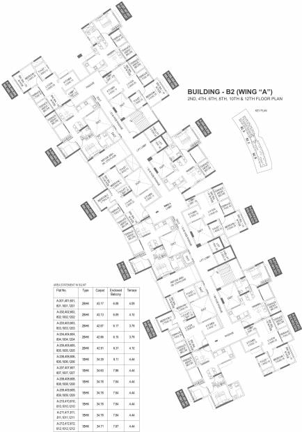 forest-trails-athashri-b2 Images for Cluster Plan of Paranjape Forest Trails Athashri B2