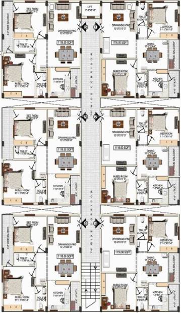 Images for Cluster Plan of Lotus Parimal