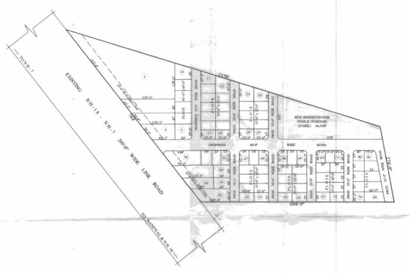 Images for Layout Plan of MG MGB Hill View Garden