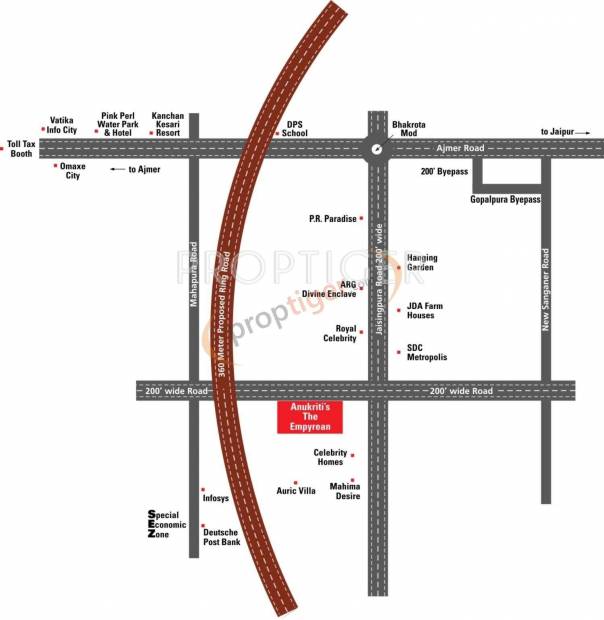 Images for Location Plan of Anukriti The Empyrean Plots