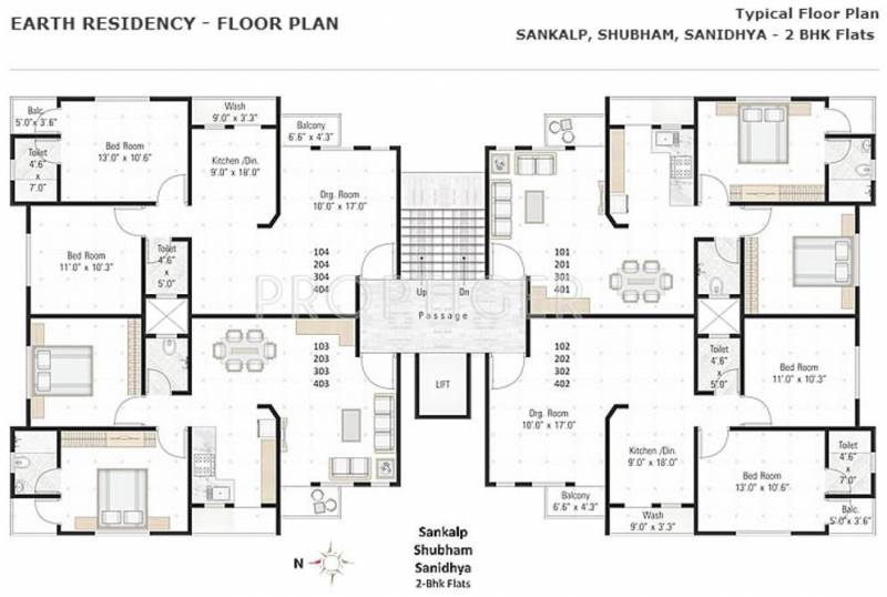  earth-residency Samprat Cluster Plan