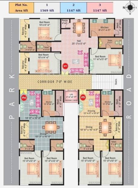 Images for Cluster Plan of Lakshmi Infratech Park View