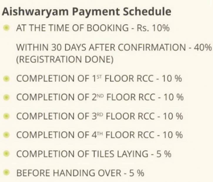  aishwaryam Images for Payment Plan of VSK Aishwaryam